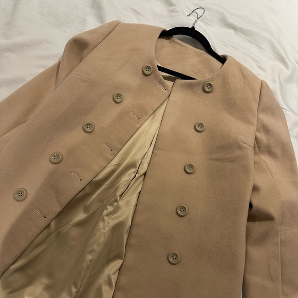 Handmade trench coat 100% wool - Picture 4 of 6